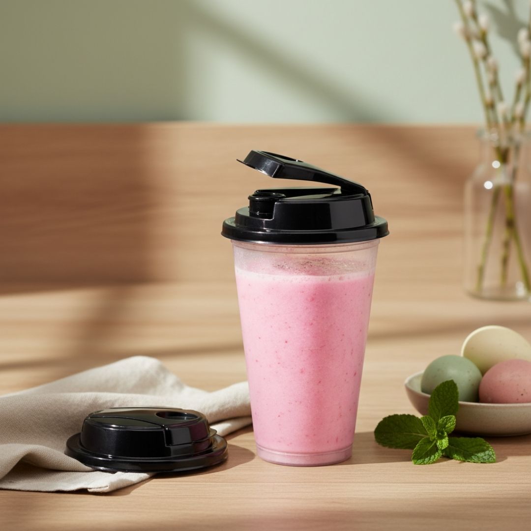 90D Flip Top Sipper Lid (Black)