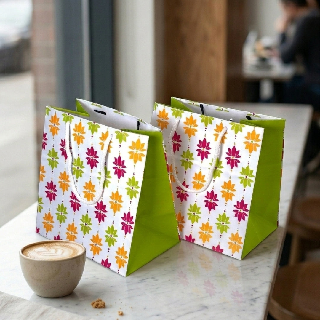 7.5x5x9 Gift Carry Bag Design 5