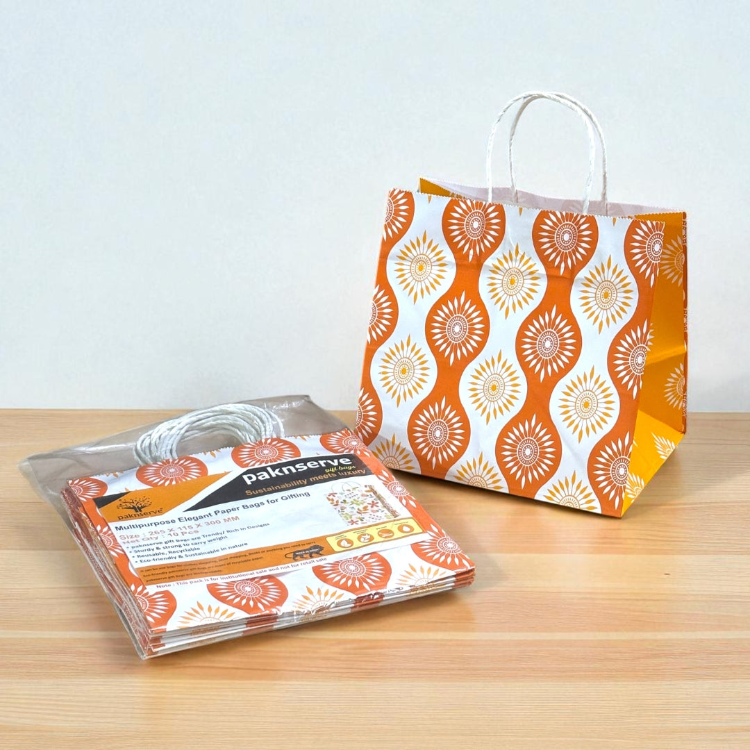 9x7x9 Gift Carry Bag Design 3