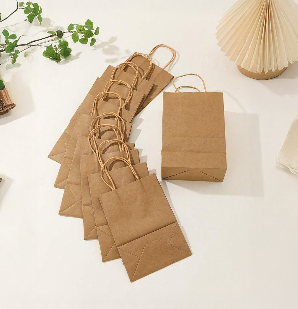 Paper Bags for Cloud kitchen packaging