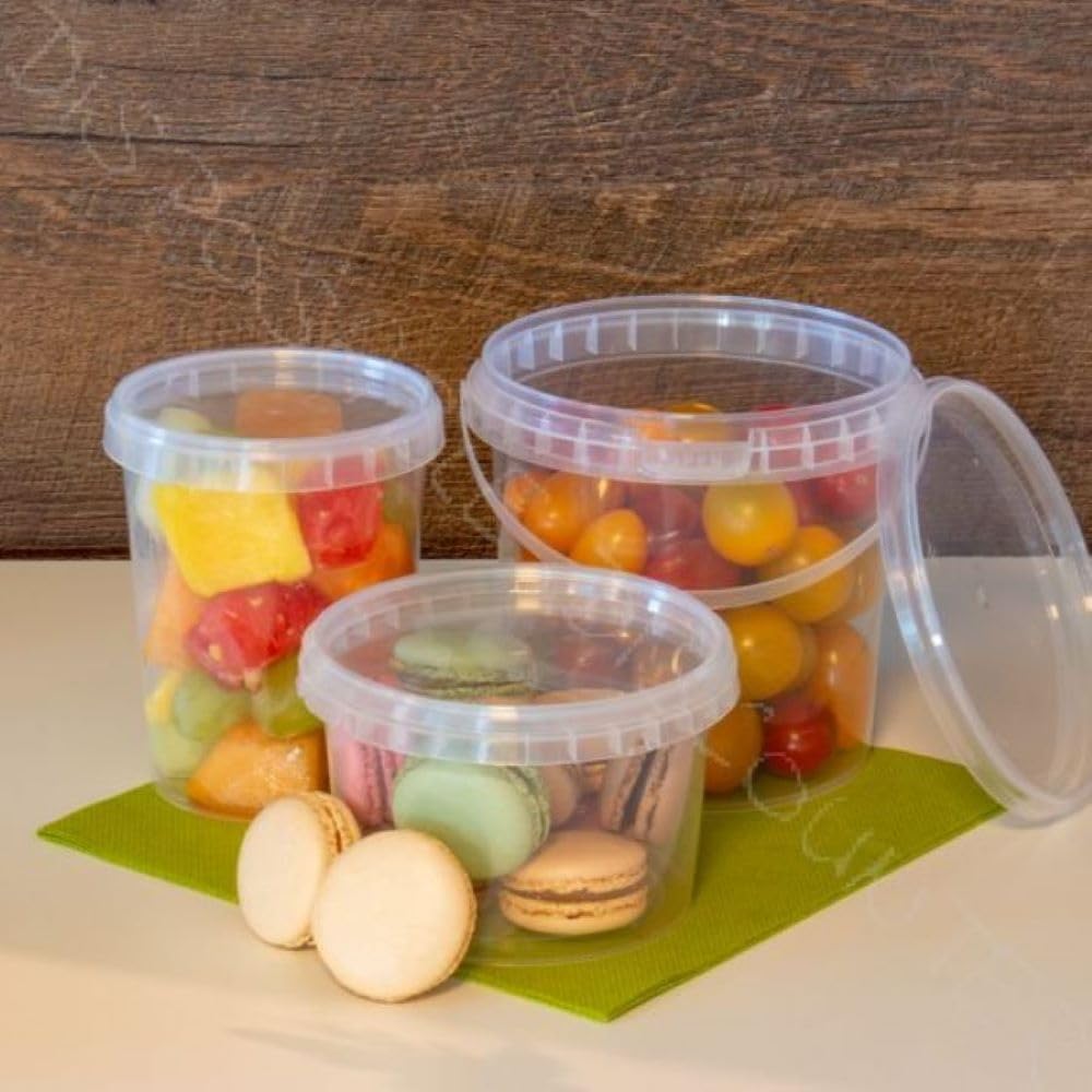 Tamper proof container for Ice-cream shop packaging 