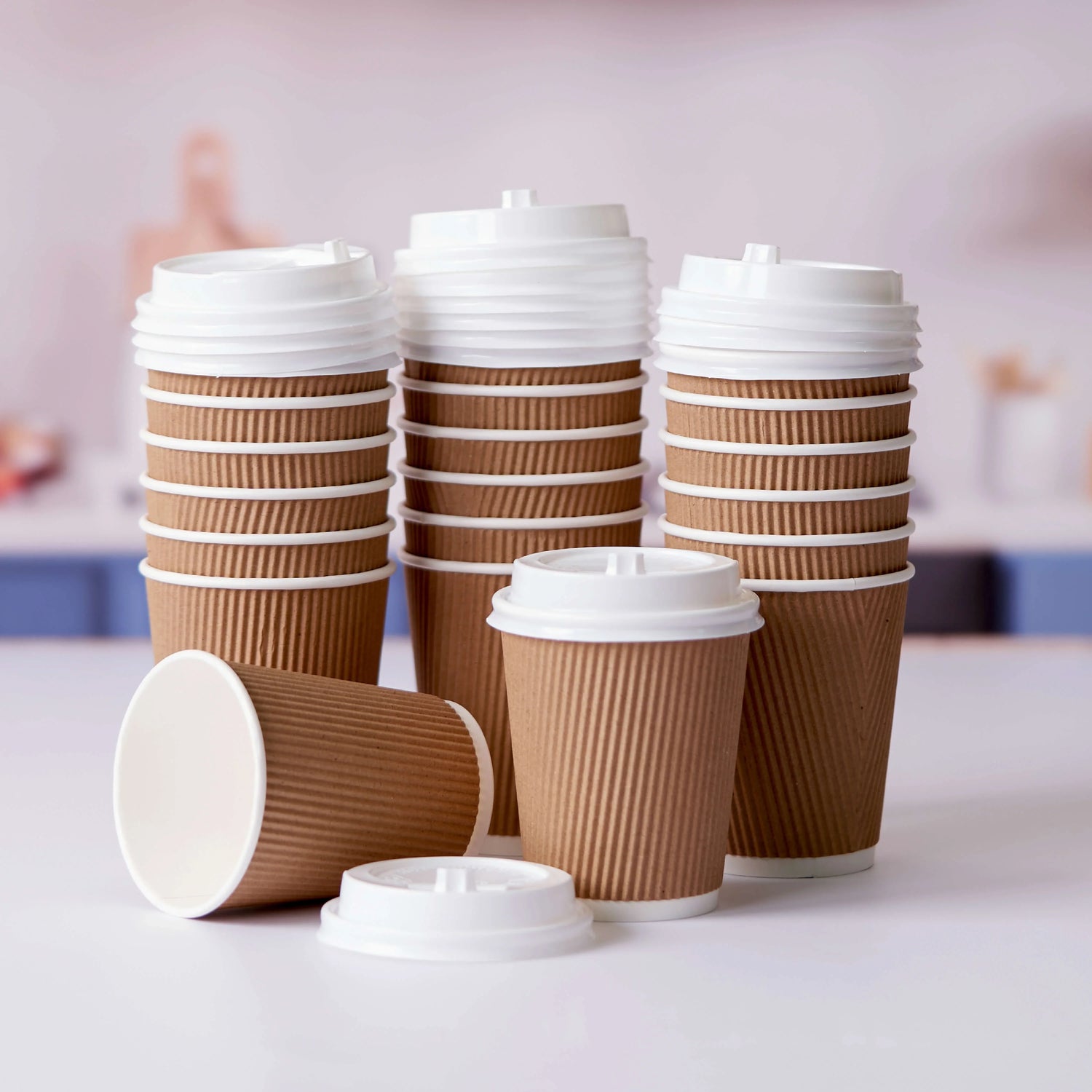 Paper cups for cloud  kitchen & packaging