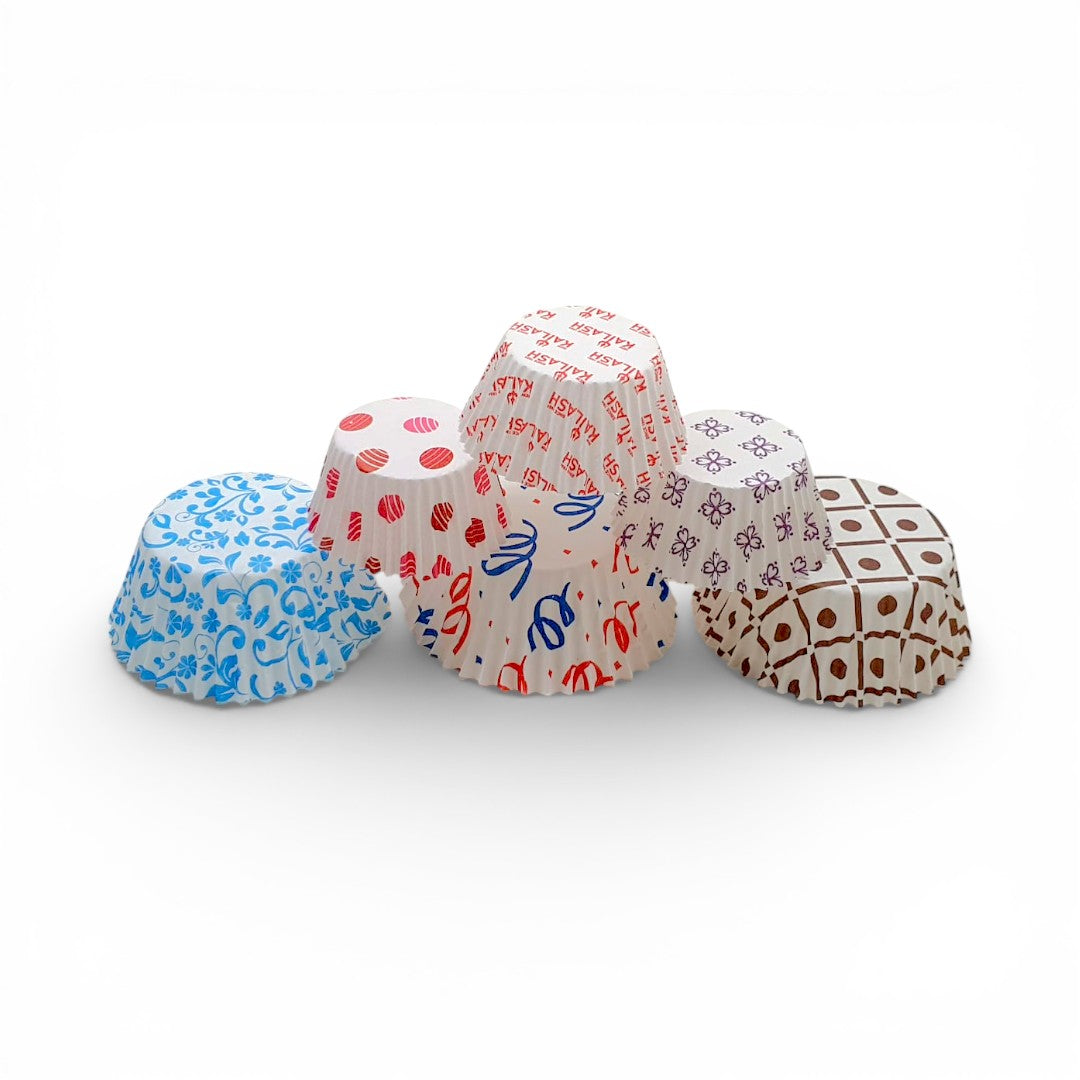 Round Cup White & Mix Colour 30mm