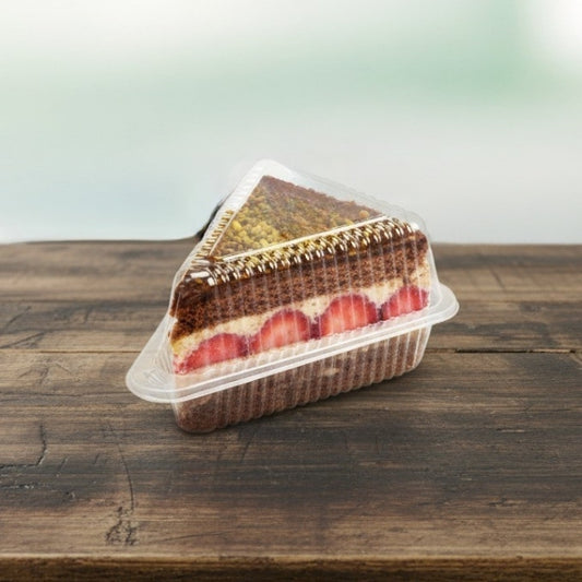 Hinged Box Single Pastry (Triangle)