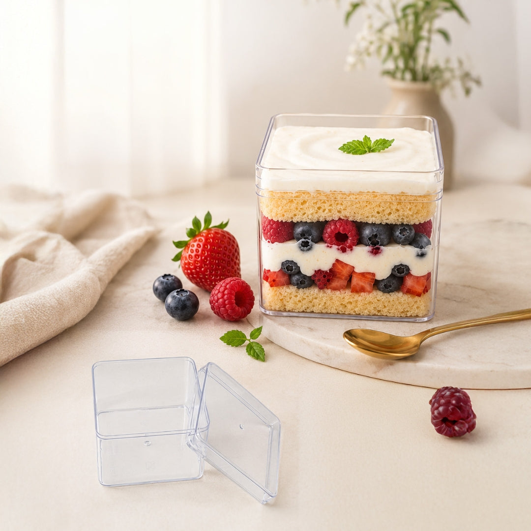 NP PS 45 SQ Dessert Box – 350ml