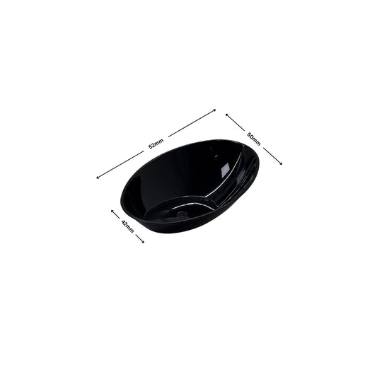 NP PS 24 Oval Dish (Black)