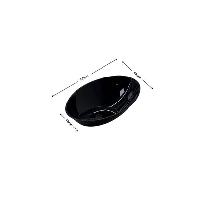 NP PS 24 Oval Dish (Black)