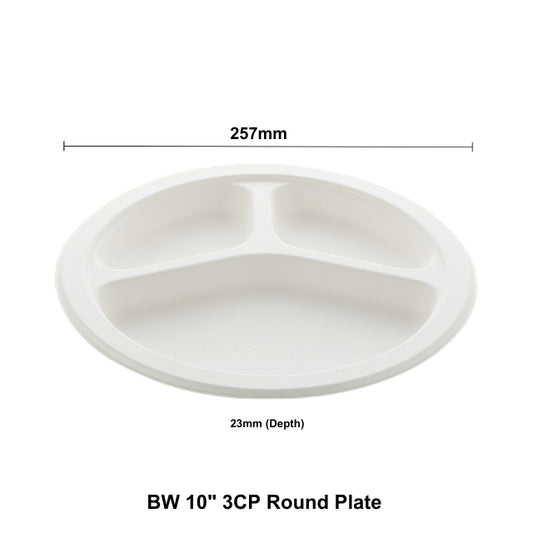 BW 10" 3CP Round Plate