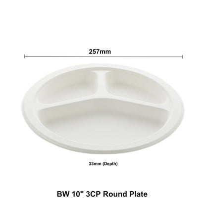 BW 10" 3CP Round Plate