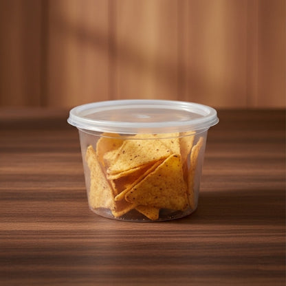 600 ML PET CONTAINER (120DIA) WITHOUT LID