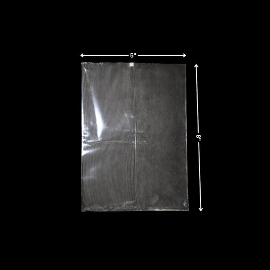 Transparent Center Seal Pouches (5 x 8 Inch )