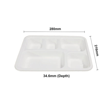 BW 5Cp Meal Tray with lid