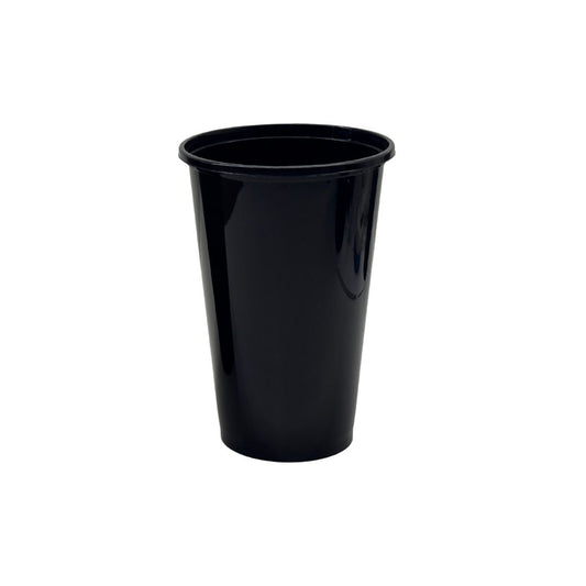 500 ml Paknserve Black Sipper Container with Black Lid (90D)
