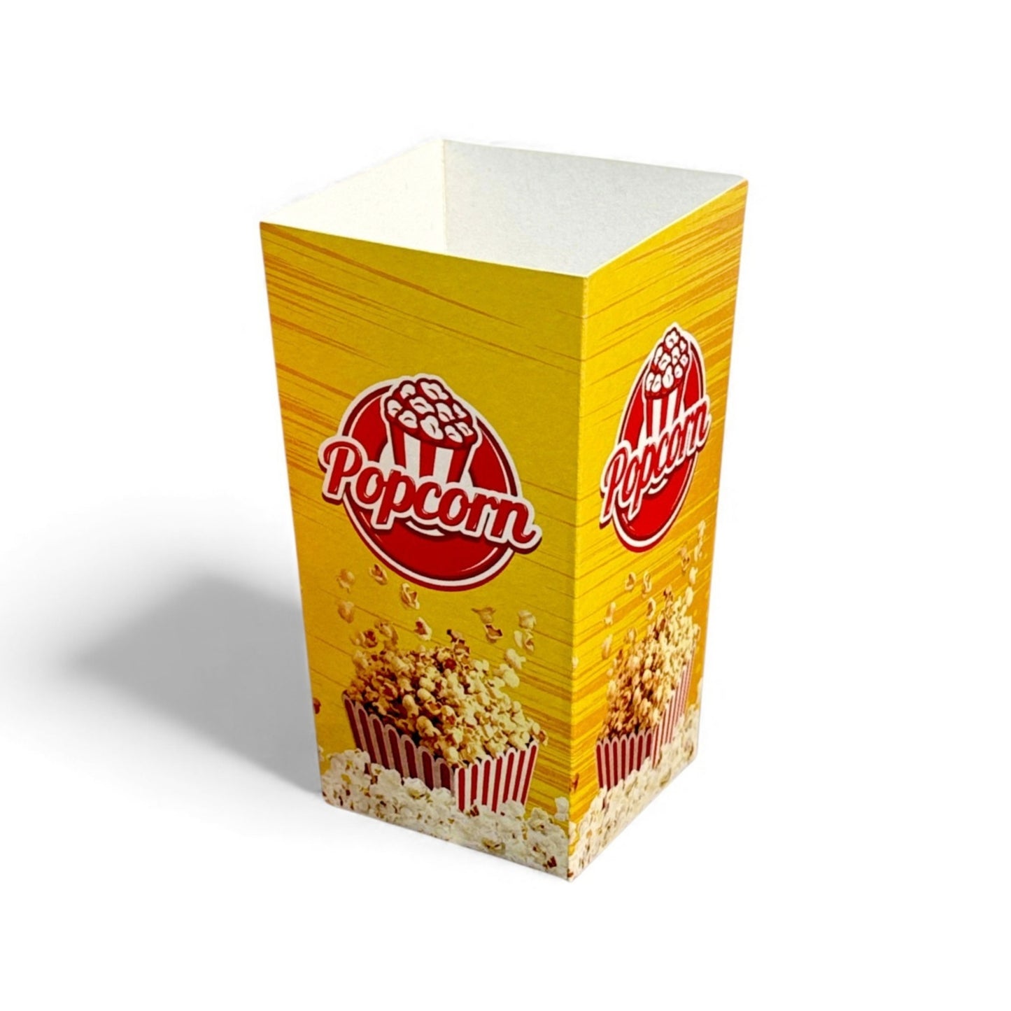 PNS 20 OZ Popcorn Box Printed (Yellow Color)
