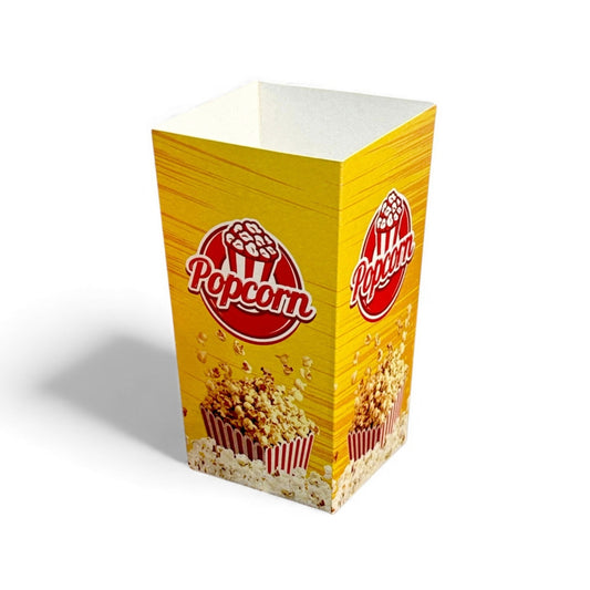 PNS 20 OZ Popcorn Box Printed (Yellow Color)