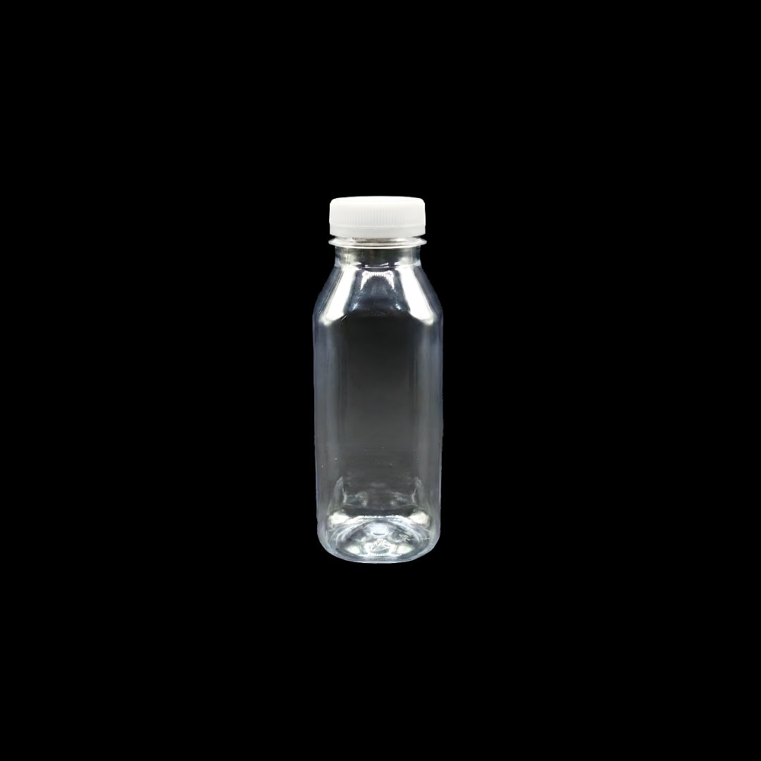 300ml Round PET Bottle with Lid (38mm)