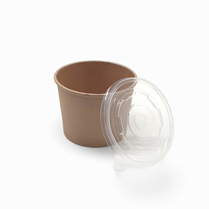 350 ml Kraft Round Paper Container