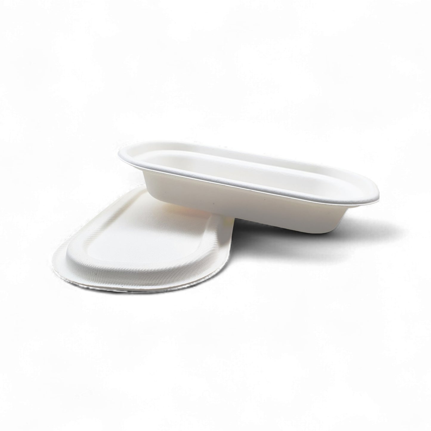 BW 500ml Oval Bowl With Lid