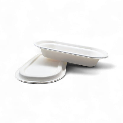 BW 500ml Oval Bowl With Lid