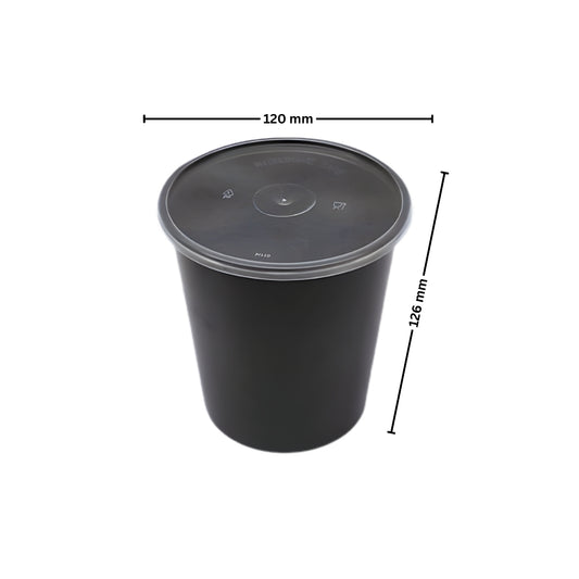1000 ml New Round Container AP (120 DIA)