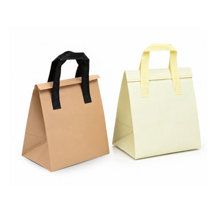 8x6x8 SI NW Laminated Bags (Brown /Yellow)