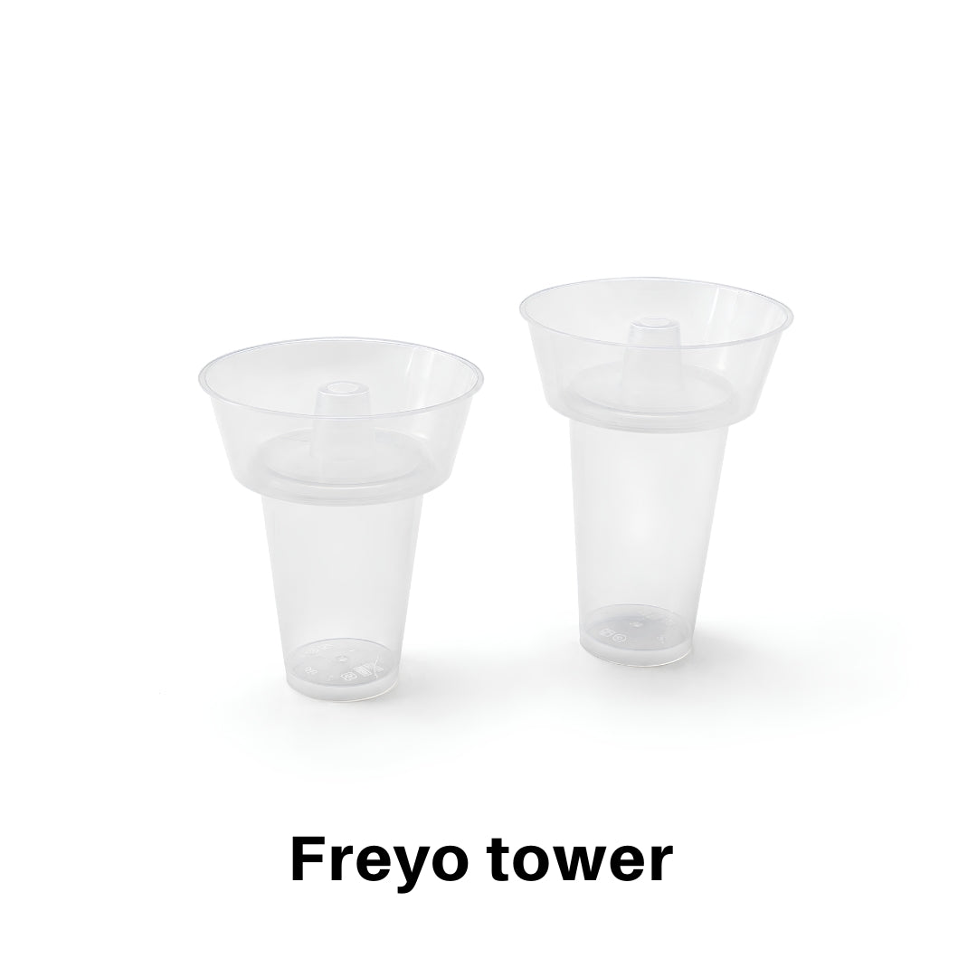 350ml Freyo Tower  80Dia & 90Dia  (False Bottom)