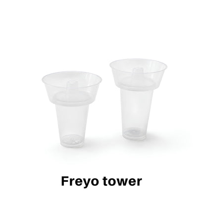 350ml Freyo Tower  80Dia & 90Dia  (False Bottom)