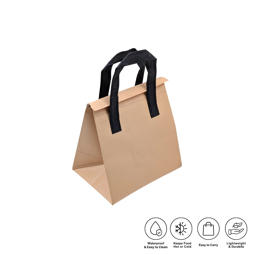 8x6x8 SI NW Laminated Bags (Brown /Yellow)