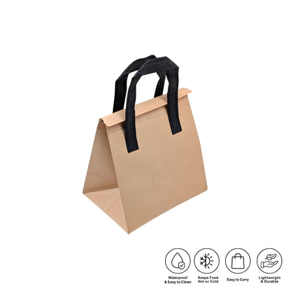 8x6x8 SI NW Laminated Bags (Brown /Yellow)