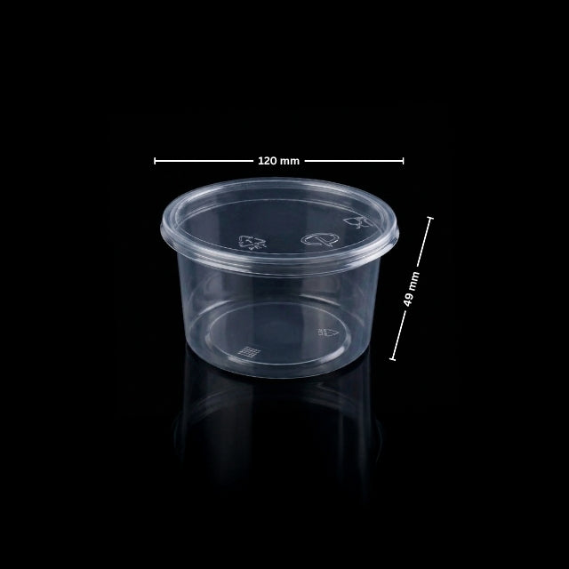 325 Ml Pet Container Without Lid (1752)