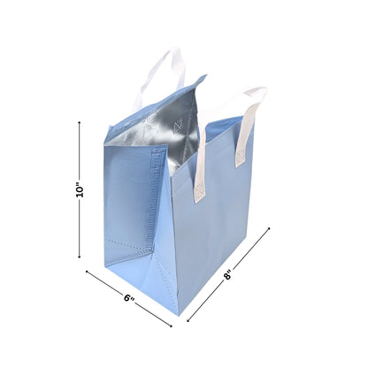 8x6x10 SI NW Laminated Bags (Light Blue/Green/Pink)