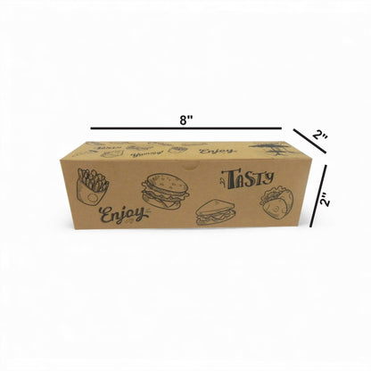Kraft Wrap Box Small Enjoy