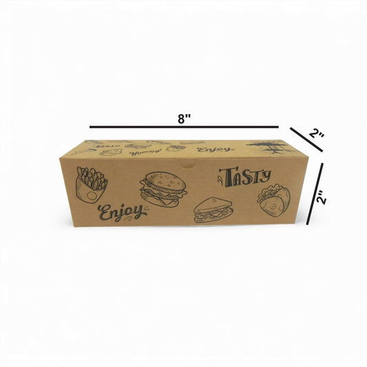 Kraft Wrap Box Small Enjoy