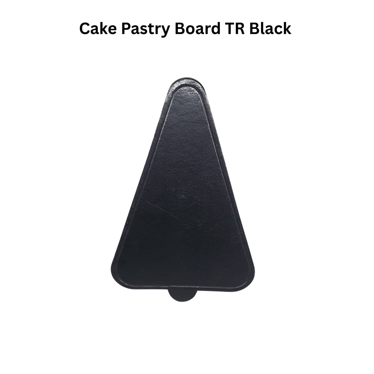 Cake Pastry Board – Triangle Black (4.5 x 3)