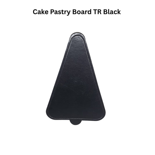 Cake Pastry Board – Triangle Black (4.5 x 3)