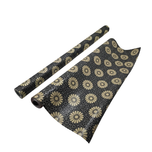 Sunflower Design Table Roll (GOLD , BLACK)