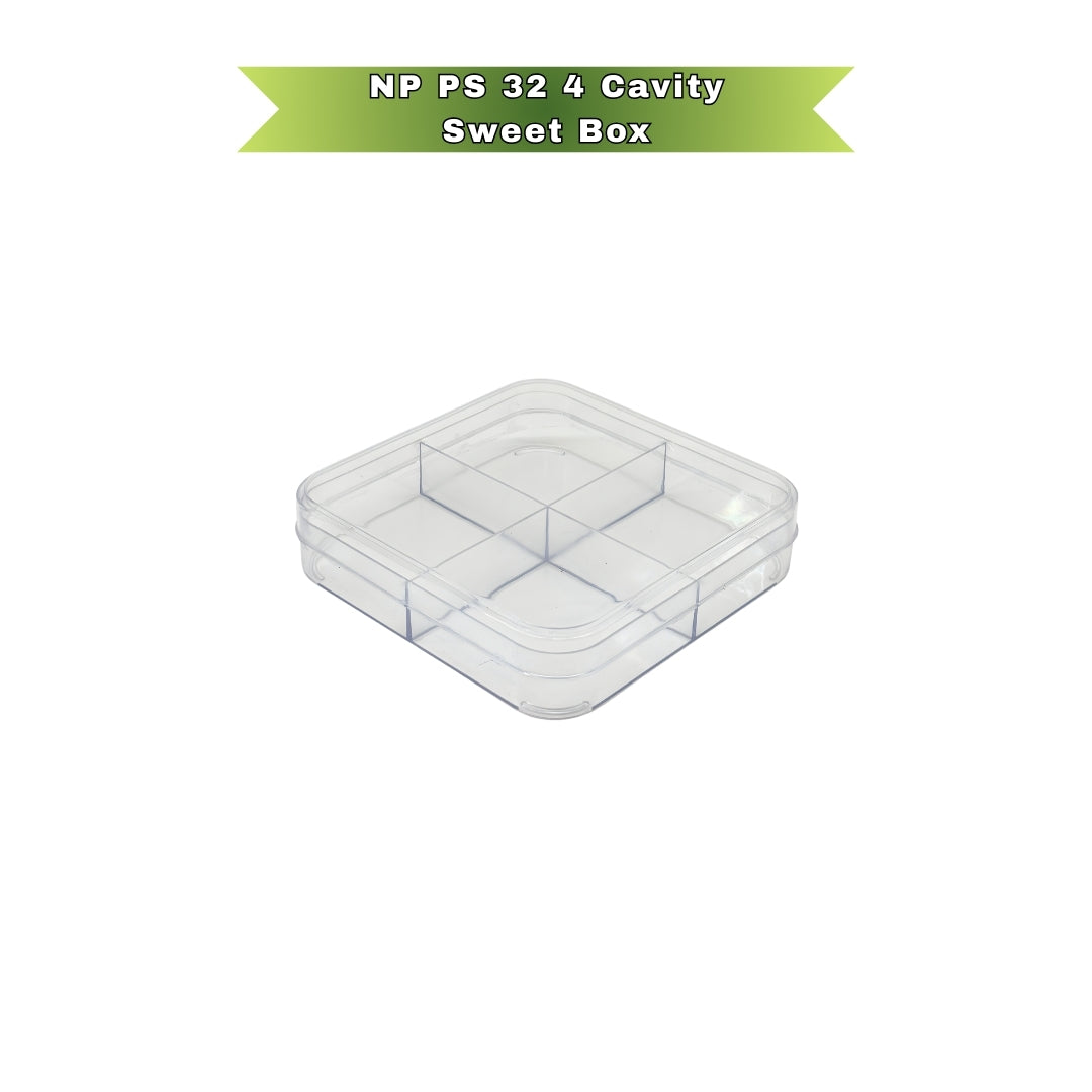 NP PS 32 Mithai Box Flat 4 CP