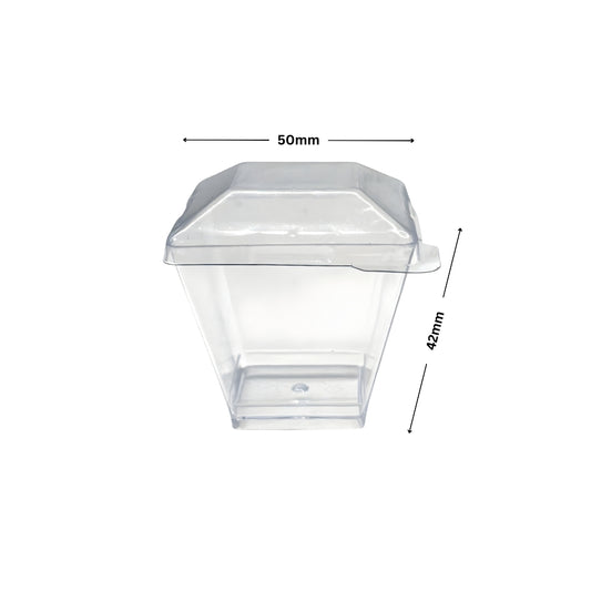 NP PS 4 SQ Small Cup 60ml With Lid