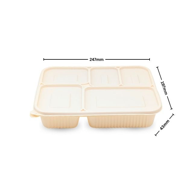 DB 5CP Cornstarch Meal Tray (WL)