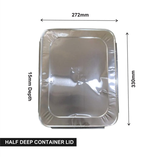 HALF DEEP CONTAINER LID