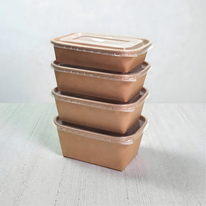 650 ml Rectangle Paper Container