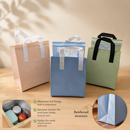 8x6x10 SI NW Laminated Bags (Light Blue/Green/Pink)