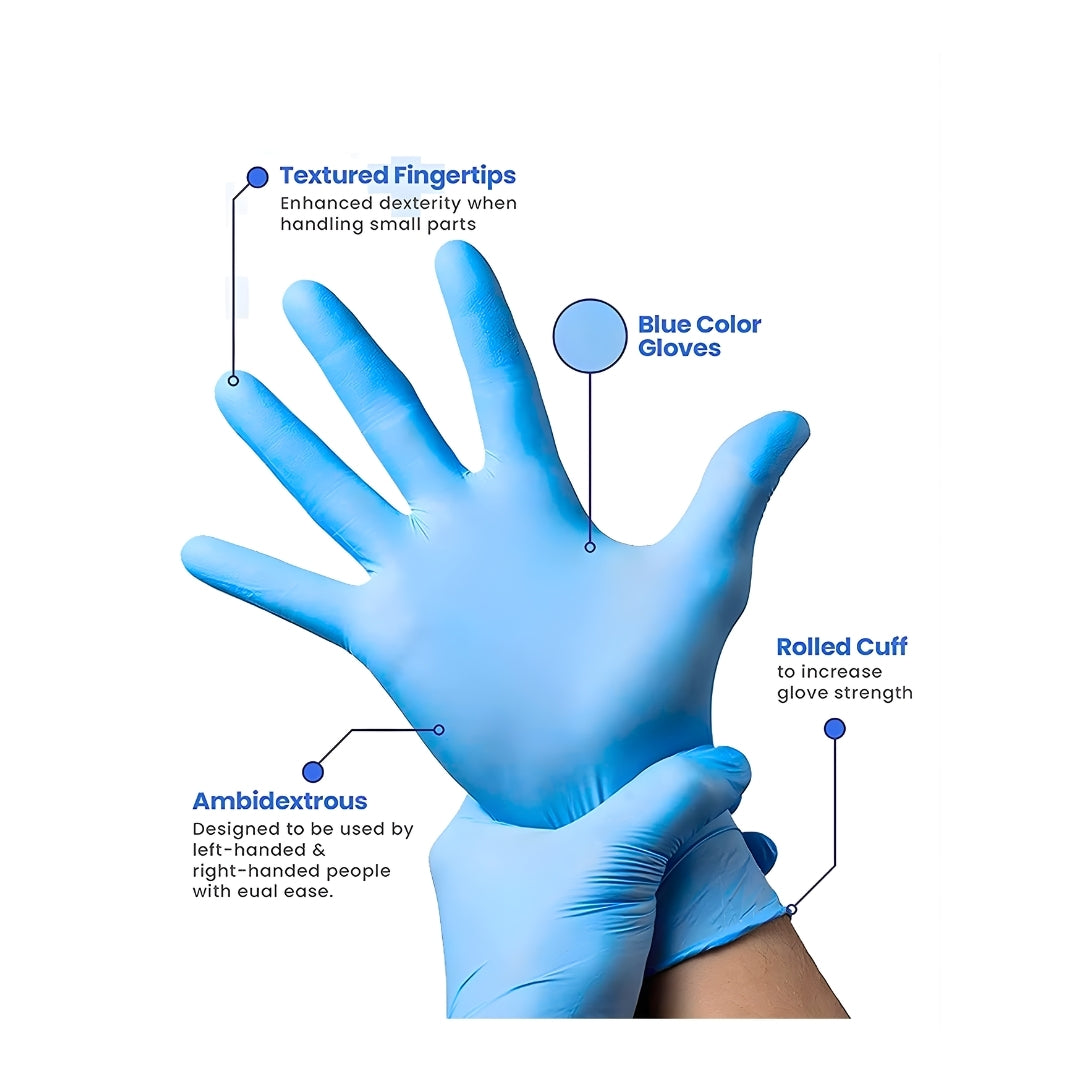 Nitrile Disposable Hand Gloves