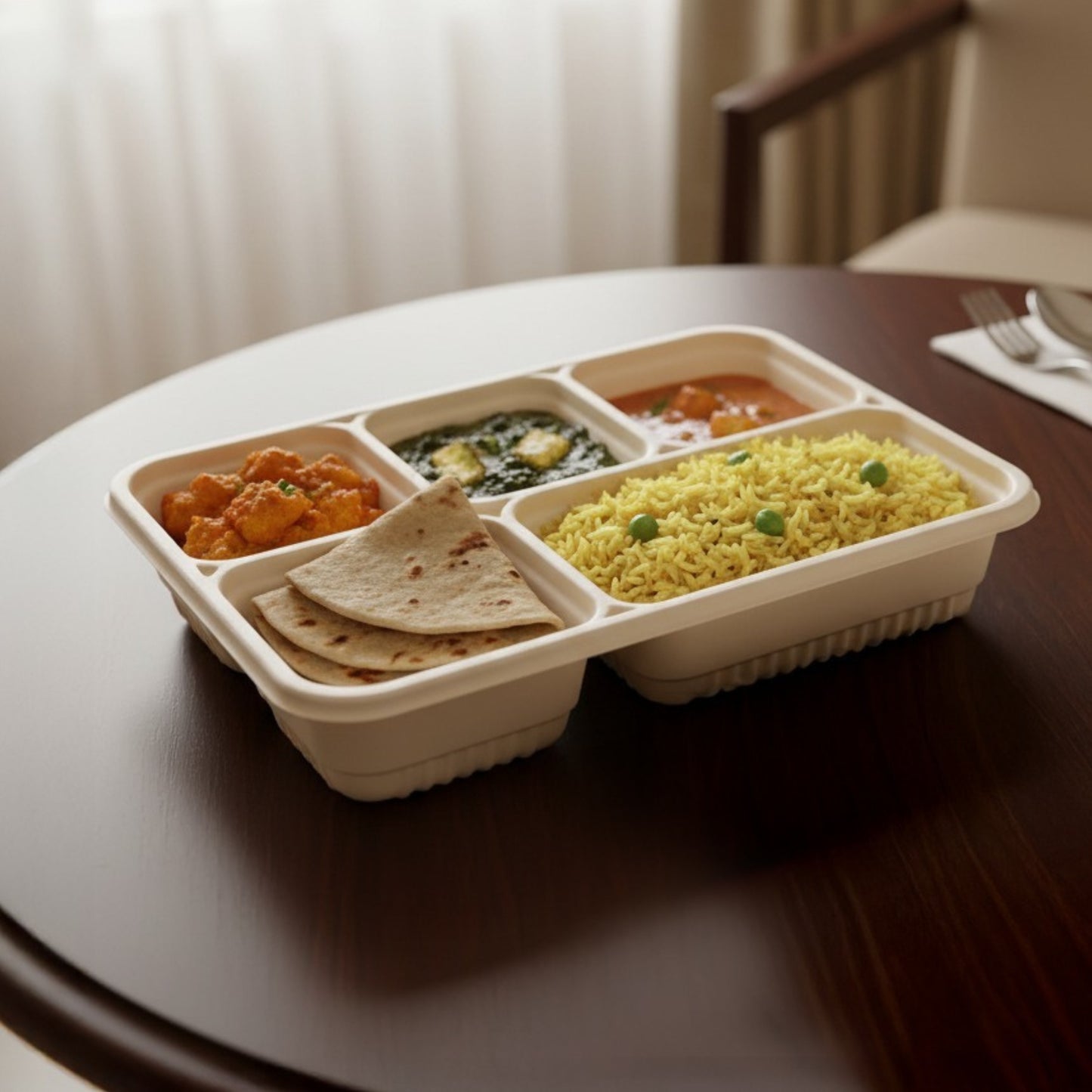 DB 5CP Cornstarch Meal Tray (WL)