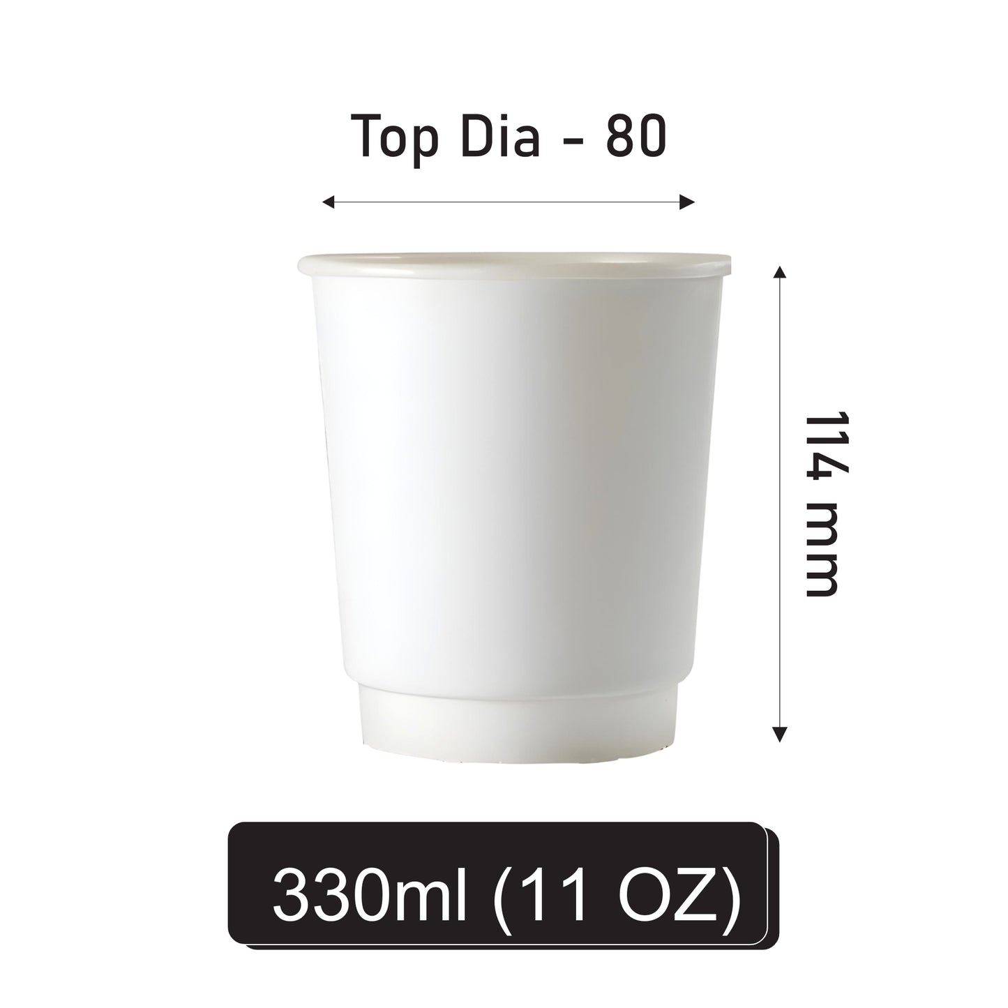 330 ML Double Wall Paper Cup