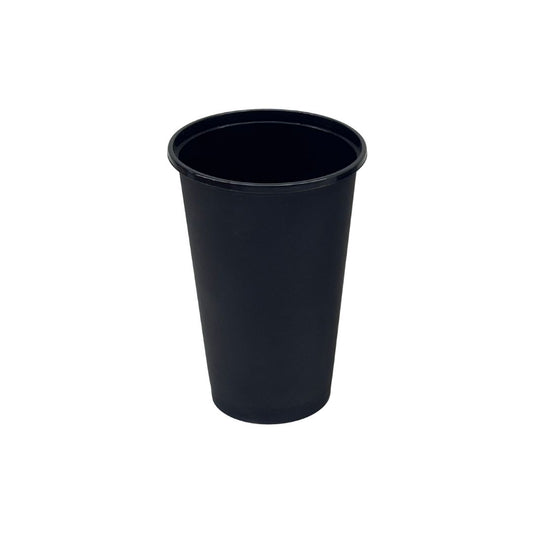500 ml Paknserve Black Sipper Container Frosted Finish with Black Lid (90D)