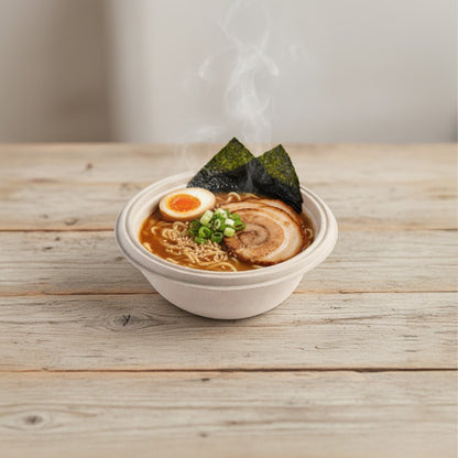 Bumboo Anti-Leak 500ml Round Bowl with Lid