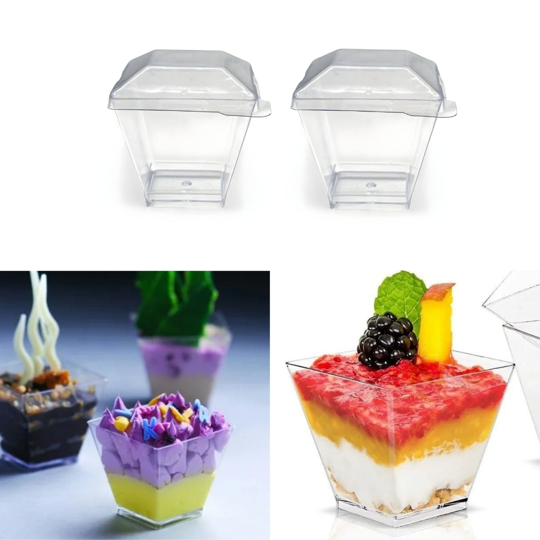 NP PS 4 SQ Small Cup 60ml With Lid