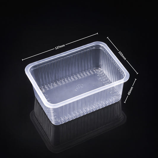 137 × 102 × 45 mm PP Rectangular Tray