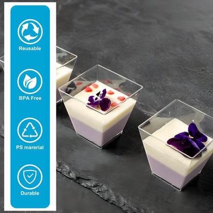 NP PS 4 SQ Small Cup 60ml With Lid